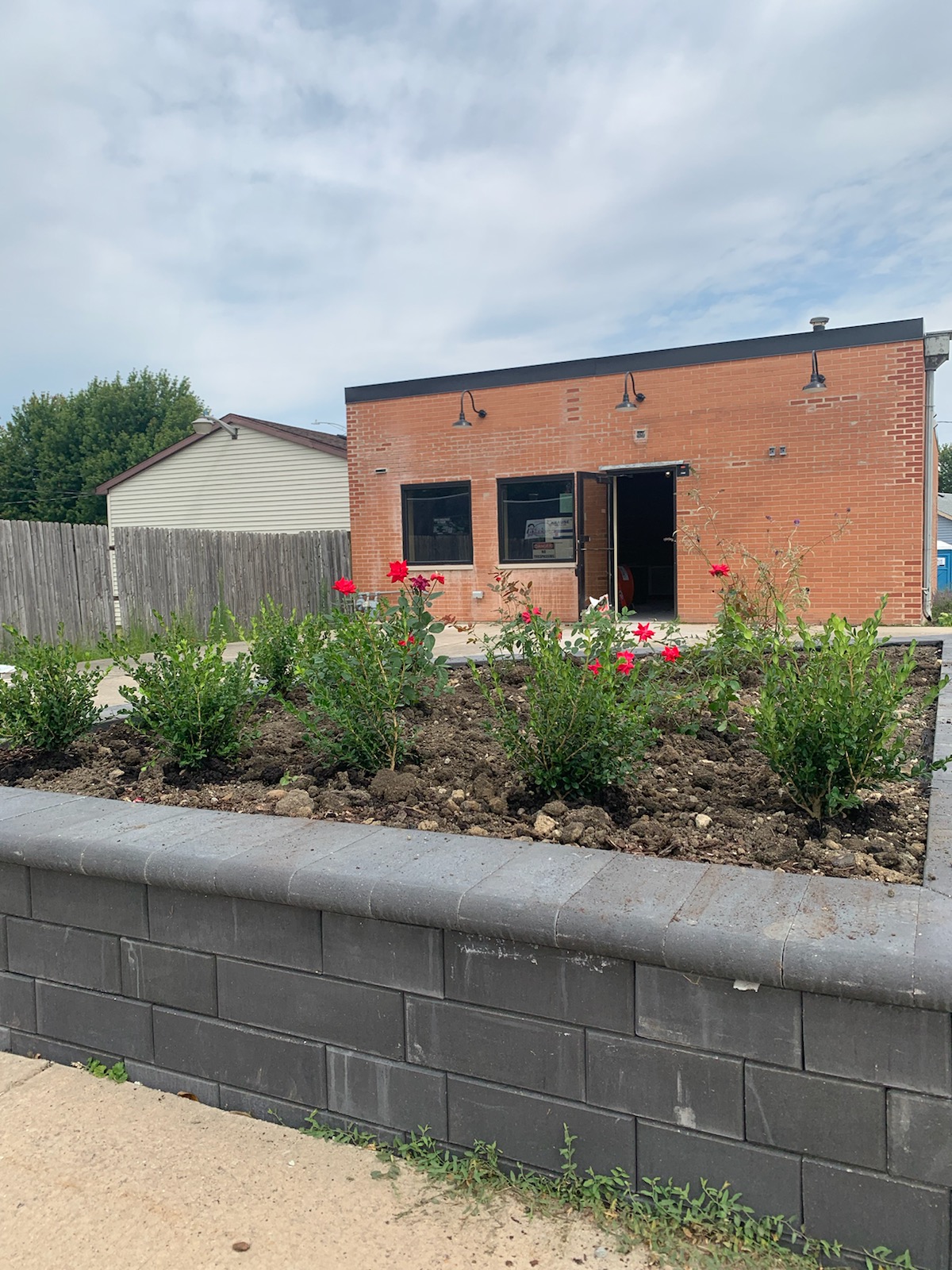 Exterior Flower Beds